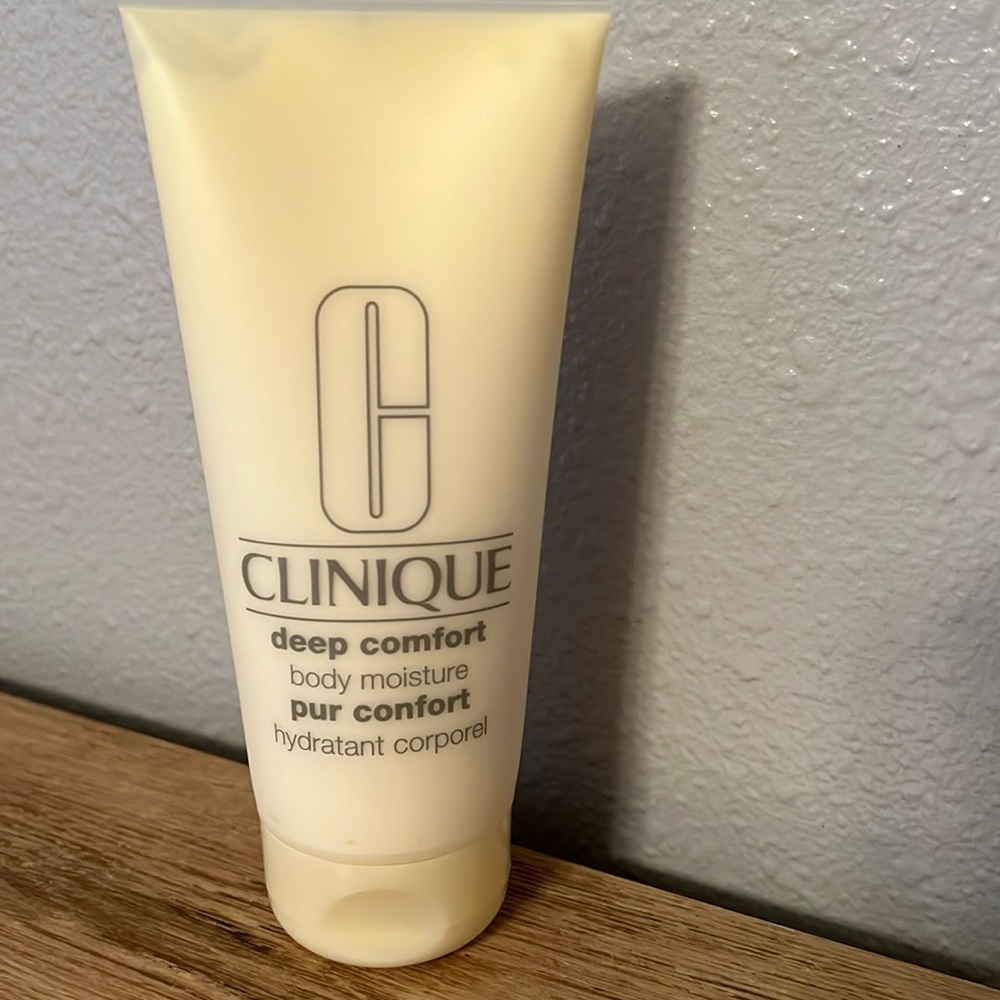 Clinique Deep Comfort Butter Rich Body Soothing Moisture Lotion FULL SIZE